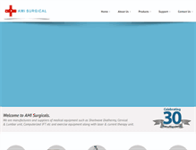 Tablet Screenshot of amisurgicals.com